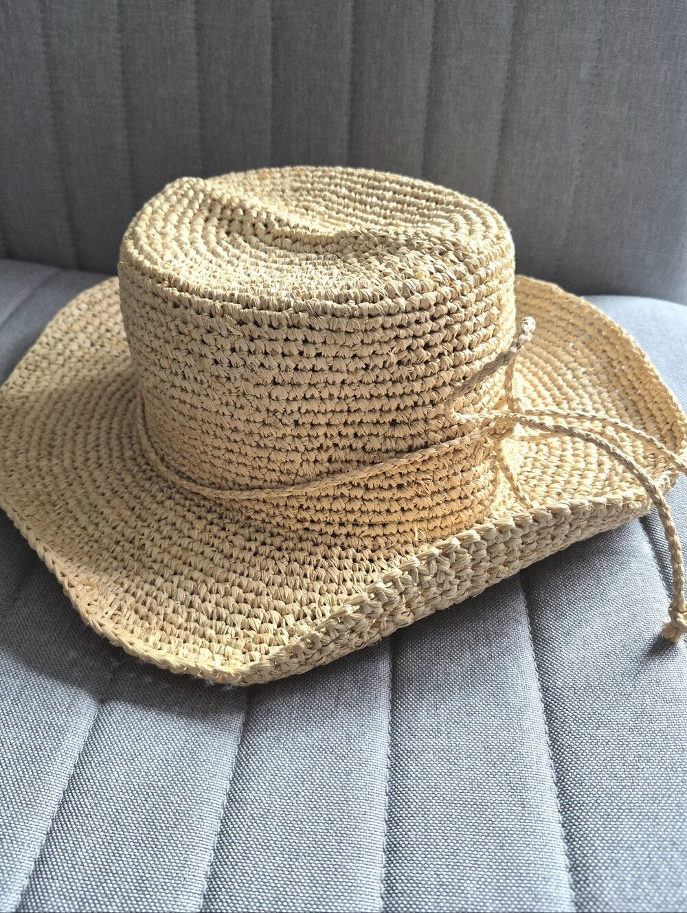 Corroboree Hat Co. Australia Natural Raffia Straw Woven Packable Sun Hat